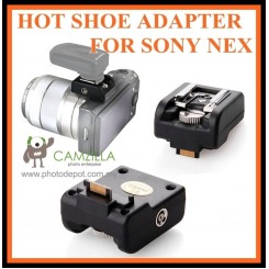 CAMZILLA Hot Shoe hotshoe Adaptor for Sony NEX 3 NEX 5 NEX 5N NEX 3N NEX 5R Camera